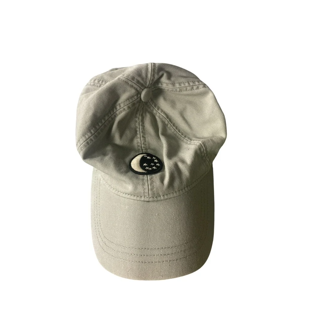 American Eagle Outfitters Khaki Baseball Cap Adjustable Cotton Hat‎ AEO Logo